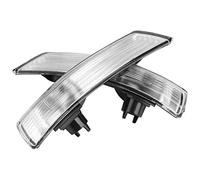 AYNEFY Paire de Couvercles d'objectif de Clignotant d'indicateur de Rétroviseur, Matériau ABS, Protège des Collisions, Parfait pour 2008-2018