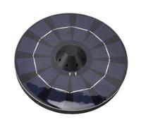 AYNEFY Pompe de Fontaine à Eau Flottante Solaire 2,5 W, Puissance Automatique de la Fontaine de Bain D'oiseau Solaire, énergétique Solaire Flottante avec Tuyau pour Bain d'oiseaux,