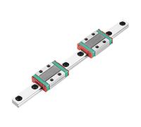 AYNEFY Rail de Guidage Linéaire MGN9B, Longueur 150mm Largeur 9mm Haute Mini Rail de Glissière Linéaire de Précision avec 2 Blocs Petit Rail de Glissière de Chariot Linear Motion