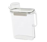 AYNEFY Récipient de Poudre de Détergent à Lessive de Grande capacité avec le Plastique de Couvercle Distributeur de Détergent à Lessive Liquide, Distributeur de Savon à Lessive pour