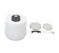 AYNEFY Scelleuse Sous Vide électrique pour Bocaux Mason, Scelleuse Sous Vide sans Fil avec Affichage LED pour Bocaux Mason à Bouche Large et à Bouche Régulière, Stockage des Aliments (WHITE)