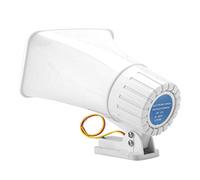 AYNEFY Sirène d'alarme de Voiture, Dispositif de sécurité 12V 30W pour Les Alertes Instantanées dans Les Systèmes d'alarmes à Domicile et à Bateau