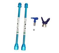 AYNEFY Tielle d'extension de Pulvérisation, 2pcs Pack de Valeur d'extension du Pistolet sans Air et Accessoires Supplémentaires pour Peindre Le Lavage, la Tige ' du Pistolet de Pulvérisation sans