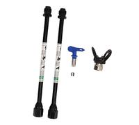 AYNEFY Tielle d'extension de Pulvérisation, 2pcs Pack de Valeur d'extension du Pistolet sans Air et Accessoires Supplémentaires pour Peindre Le Lavage, la Tige ' du Pistolet de Pulvérisation sans