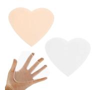 AYNKH 2 pièces poitrine rides pad, réutilisable anti-rides silicone poitrine patch,anti - âge silicone poitrine pad et patch pour prévenir les rides et la peau lisse (teint et couleur transparente)