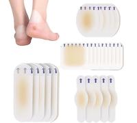 AYNKH 25 Pansements Invisibles Ampoules, Pansements Hydrocolloïdes pour Pieds, Pansements Hydrocolloïdes très efficaces, Pansements Stériles pour Ampoules, Coussinets Ampoules au Talon et aux Orteils