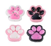 AYNKH 4PCS Jouets Squishies Pattes de Chat,Fufu Squishy Stress Relief,Taba Squishy,Sweet Soft Cat Paws,Cadeaux pour Enfants et Adultes,Jouets Squishies Pattes de Chat,Noël,Halloween,Anniversaire