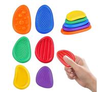AYNKH 6 Pieces Fidget Toys Sensory Stone,Jouets sensoriels pour l'anxiété des étudiants,Jouets pour l'anxiété des Enfants Autistes,Calme