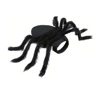 AYNKH Halloween Chien Chat Cosplay Costumes d'araignée, Costume d'animal de Compagnie Halloween Fourrure géant Simulation vêtements d'araignée
