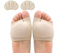 AYNKH metatarsal Pads Ball of foot Cushion Pads gel sleeves Cushion Pads pour femmes et hommes support Soft metatarsal insoles for relive pain de blisters et neuromas à forefoot