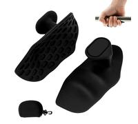 AYNKH Poignées d'haltérophilie Gants de Gymnastique d'Entraînement Antidérapant, Poignées de Traction, poignées de Gymnastique sans Doigts en Silicone pour Hommes et Femmes