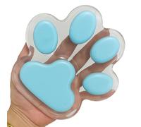 AYNKH Super Gros Jouet Squishy Patte de Chat,Taba Squishy,Fufu Squishies,Améliore la Concentration,Réduit Le Stress,Enfants,Adultes,Cadeau,Noël,Jour des Enfants,Halloween,Pâques,Anniversaire (Bleu)
