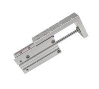 AYNRJKKX 1 pièces HLH6X5S HLH6X10S HLH6X15S HLH6X20S HLH6X25S HLH6X30S for Machine à Masque vérin pneumatique à glissière(HLH6X15S)