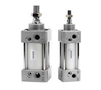 AYNRJKKX 1 vérin pneumatique, alésage 32 mm, Course 25 mm à 200 mm, SC32/40/50/63/80/100/125, Double Effet, Bague d'étanchéité Standard(Stroke 200mm Magnet,Bore 63mm)