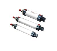 AYNRJKKX Mini vérin pneumatique à Double Effet, alésage de 25 mm, Course de 25 à 400 mm, 1 pièce(150mm Stroke)