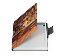 Ayotu Étui pour Remarkable Paper Pro, Folio en Cuir PU Premium avec Boucle pour Stylo, Couverture Magnétique Intelligente pour Remarkable Paper Pro 11,8", avec Adhésion Premium (La Bibliothèque)