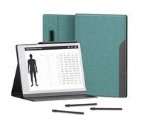 Ayotu Premuin Étui Portefeuille pour Tablette Remarkable 2 Paper Tablet 10,3" Sortie en 2020 avec Poche pour Stylo, Support Pliable Stable (Pas pour Remarkable 1), Gris et Vert