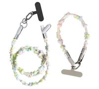 AYPOHU 60W Rapid Charging Type C to Type C Cable with Flower Lanyard for Multiple Devices Gaming Portable Cord