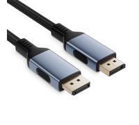 AYPOHU Câble DisplayPort 16K 2.1 à vitesse rapide pour jeux vidéo 80 Gbit/s 16K @ 60 Hz 8K @ 240 Hz