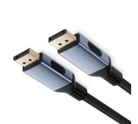 AYPOHU Câble DisplayPort 16K 2.1 à vitesse rapide pour jeux vidéo 80 Gbit/s 16K @ 60 Hz 8K @ 240 Hz
