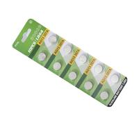 AYPOHU Lot de 10 piles bouton alcalines LR1130 LR41 LR44 pour calculatrices, montres et télécommandes