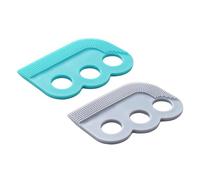 AYPOHU Lot de 2 brosses d'épilation de chien multi-usage avec poignée confortable pour enlever les poils d'animaux domestiques