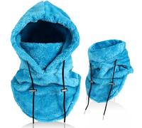 AYPOW Cagoule d'hiver en Polaire Chaud Homme Femme, Masque de Ski Bonnet Multifonction Coupe-Vent Thermique, Chapeau en Polaire avec Cache-Cou, pour Sports de Plein Air Cyclisme Randonnée Course