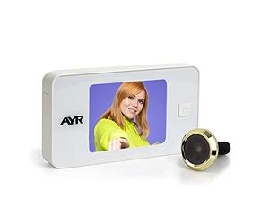 AYR - Dispositif de Sécurité Numérique Avec Caméra - Blanc/Chrome