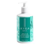 AYRA SPA - Nettoyant Doux Visage & Corps | Testé Dermatologiquement | Nettoie, Nourrit & Prévient la Sécheresse | Convient aux Peaux Sensibles | Vegan & Certifié COSMOS Natural