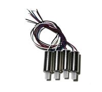 AYrMtH Convient for G6 Q6 S6PRO Old Drone HJ28 LS11 Quadcopter Pièces de Rechange 716 ou 816 Moteurs CW CCW Moteur 3.7V 11T engrenage en Plastique(4pcs 716 Size Motor)