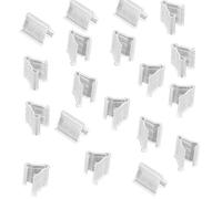 Ayrsjcl 100 Pièces Ballon Bouchée Pince Balloon Clip V Fermeture Shapeballoon pour Éviter Les Fuites Scellage