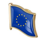 Ayrsjcl 1pc Drapeau L'union Européenne Badge Badge Métal Pin Broche Union Européenne Drapeau Badges Accessoire Nouveauté
