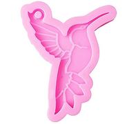 Ayrsjcl 1pc Keychain Coulée Moule Moule Shape Résine Moules D'oiseau Silicone Époxy Moules pour Fabriquée