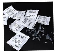 Ayrsjcl 50packs Sachets D'absorbeur Humide Sachets Silice Non Toxique Déshumidificateur Desshumidificateur pour Les Vêtements pour Chambre Outils Cuisine