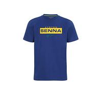 Ayrton Senna - Collection officielle - Logo Tee, bleu, XXL
