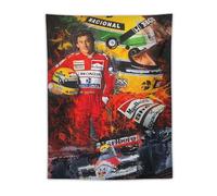 Ayrton-Senna Formula One Motosport F1 Celebrity Poster (69) Art Tapisserie Peinture Décoration murale Photo Cadeaux Tapisseries décoratives Maison Moderne 76,2 x 101,6 cm