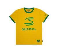 Ayrton Senna T-Shirt Legacy pour Homme Bleu