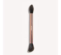 Ayshglamm | Pinceau Double Gemini Touch 2 en 1 | Pour Estomper, Fixer, Illuminer et Sculpter | Pinceau Maquillage Multifonction Visage