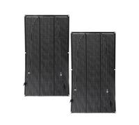 Aysolar 200W ETFE Panneau Solaire Souple 2x100W 12V Monocristallin Panneaux Solaires pour Marine, Camping-car, Camper,Bateau, Caravane, Voiture, 12V/24V batterie et surfaces inégales