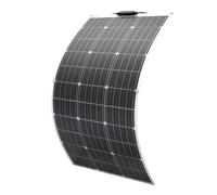 Aysolar Panneau Solaire Souple 100 Watt 12 Volt IP67 étanche Monocristallin Photovoltaïque pour Batteries 12V, Camping-car, Caravane, Bateau, Toit, Balcon, Van