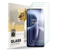 AYSOW Protecteur d'écran en Verre trempé pour OnePlus Nord 2T Premium en Verre trempé de 0.2mm 9H de dureté 2.5D, Anti-Rayures, sans Bulles 3 pièces