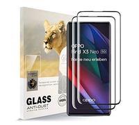 AYSOW Protecteur d'écran en Verre trempé pour Oppo Find X3 Neo 5G Premium en Verre trempé de 0.3mm 9H de dureté 2.5D, Anti-Rayures, sans Bulles 2 pièces