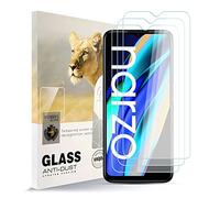 AYSOW Protecteur d'écran en Verre trempé pour REALME Narzo 50A Prime Premium en Verre trempé de 0.2mm 9H de dureté 2.5D, Anti-Rayures, sans Bulles 3 pièces