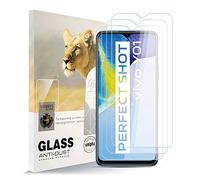 AYSOW Protecteur d'écran en Verre trempé pour Vivo Y01 Premium en Verre trempé de 0.2mm 9H de dureté 2.5D, Anti-Rayures, sans Bulles 3 pièces