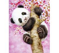 AYSUNJIE Puzzle 1000 Pièces Adulte Enfant Adultes en Bois Puzzles-Panda sur l'arbre-Cadeau Déco À La Maison Moderne Festival Bricolage Cadeau Jeu Intellectuel 75X50Cm