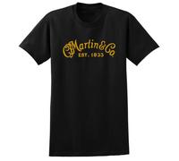 AYTAPUGE Martin & Co Guitars Men's T-Shirt Black L