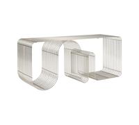 AYTM Banc d'assise Curva 100 cm Argent