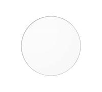 AYTM Miroir Circum Ø 50cm transparent, taupe H 2cm x Ø 50cm