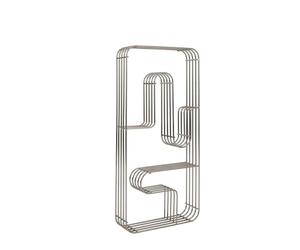 AYTM CURVA Présentoir à Étagères Rectangulaire Argent