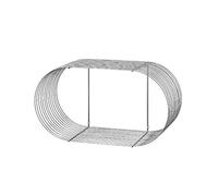 AYTM CURVA Étagère Argenté H12 cm